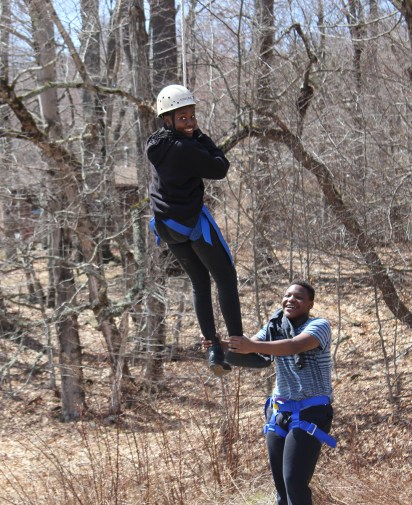 Apr Leadership retreat zipline WEB