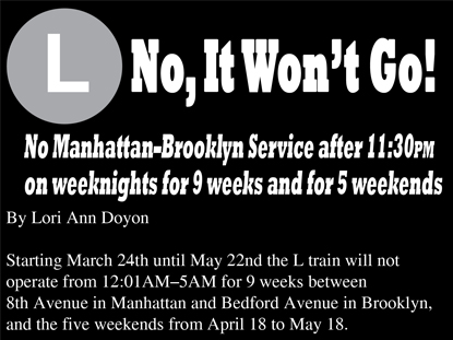 L No It Won't Go online GL