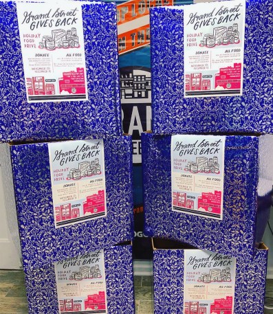 Grand St. BID food drive 001