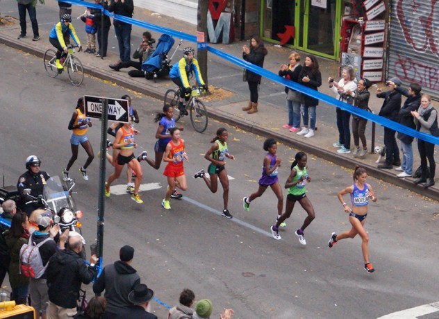 2015 Marathon women leaders