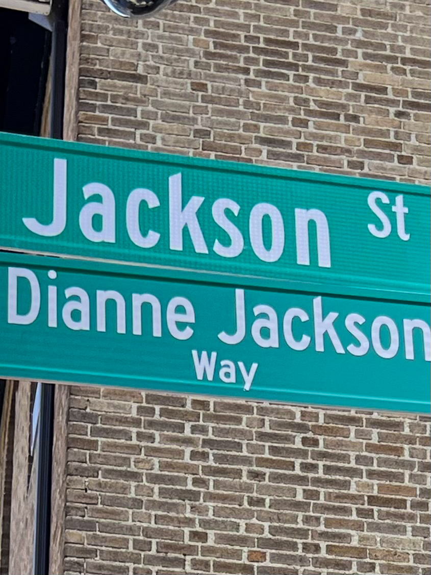 Dianne Jackson is Honored with Street Naming – The Greenline